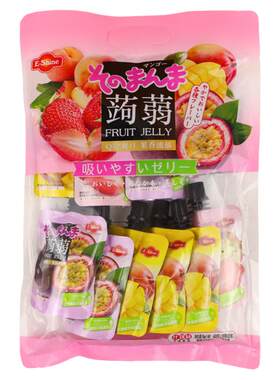 0脂肪澳门一莎蒟蒻果冻可吸果冻