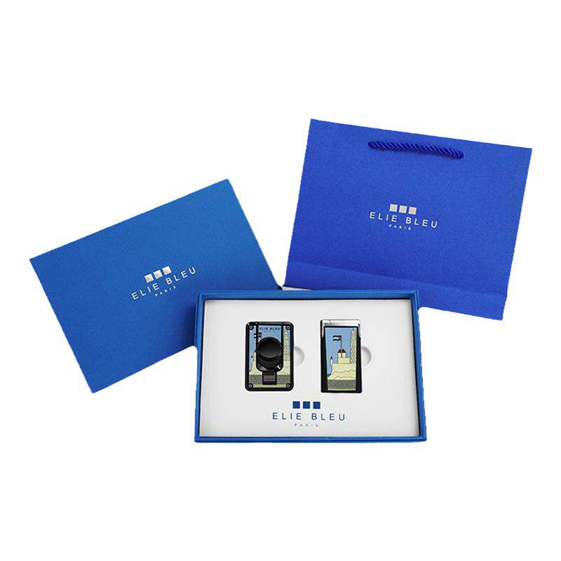 ELIE BLEU古巴之家雪茄专用打火机雪茄剪雪茄套烟灰缸套装工具