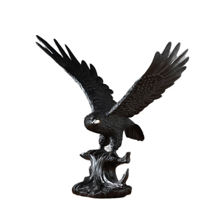 古铜官 雄鹰展翅 大展宏图 铜老鹰办公室客厅家居摆件工艺品摆设