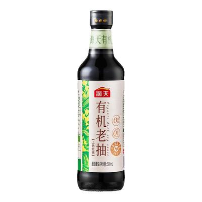 海天有机老抽500mL老抽上色