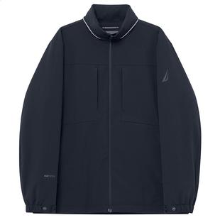 NAUTICA/诺帝卡男装冬季防轻泼水隐藏帽高弹保暖棉服夹克JC3304