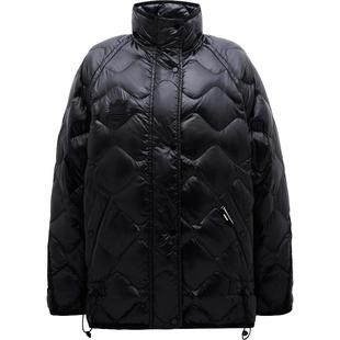 LINC金羽杰短款轻薄羽绒服女新款宽松罩衫保暖外套女Y23302037