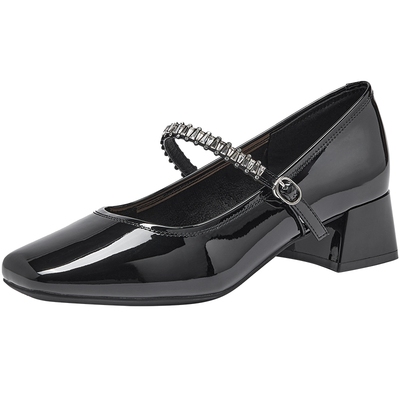 热风2026年新款女士时尚浅口单鞋