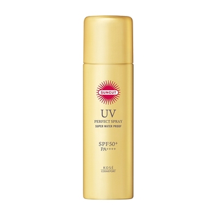 日本SUNCUT高丝防晒喷雾KOSE防水防汗型SPF50+户外持久全身防晒女