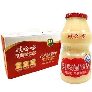 娃哈哈儿童乳酸菌饮品100ml40瓶/箱儿童益生菌6种乳酸菌发酵包邮