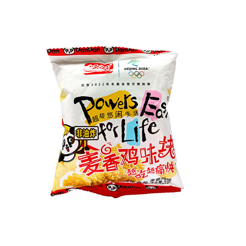盼盼麦香鸡味块零食单独小包装