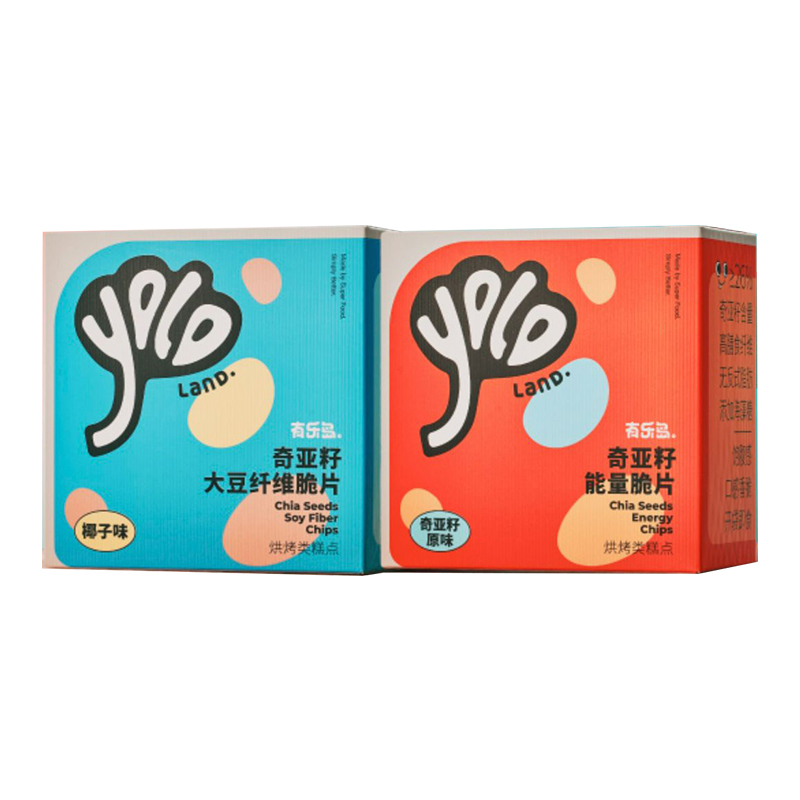 有乐岛奇亚籽能量脆片原味椰子味