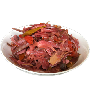 湖北十堰竹溪酸菜泡菜切碎加辣椒腌制酸阳荷姜酸洋禾姜酸辣阳霍