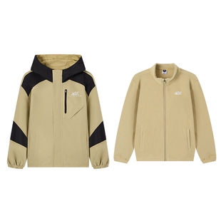 四防科技|361°童装男女童上衣两件套2025冬季新款三合一户外外套