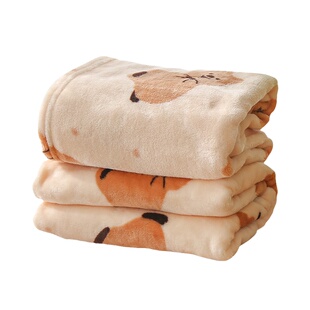 MOCHITOWN办公室QUOKKA懒人披肩午休睡女毯空调秋冬盖腿加厚保暖