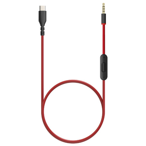适用Solo2/3/4耳机线studio pro音频线带唛线控TypeC-3.5mm连接线