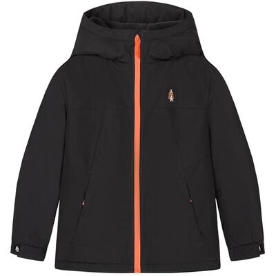 暇步士儿童加绒保暖三防风衣连帽