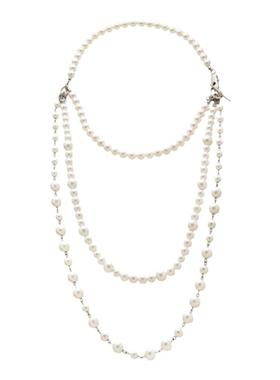 CISSY SHI多层珍珠项链原创叠戴时尚百搭高级轻奢小众设计可拆分