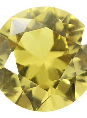 圆形仿亚历山大变色石裸石戒面 合成宝石可变四色仿金绿石204#