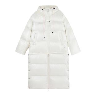 BJHG不计后果可拆卸鹅绒羽绒服男款冬新款保暖90绒面包服防寒服女