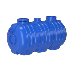 PE化粪池罐家用新农村厕所改造专用三格塑料桶加厚大容量玻璃钢罐