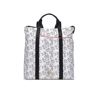 环保尼龙萌宠印花双肩包旅行