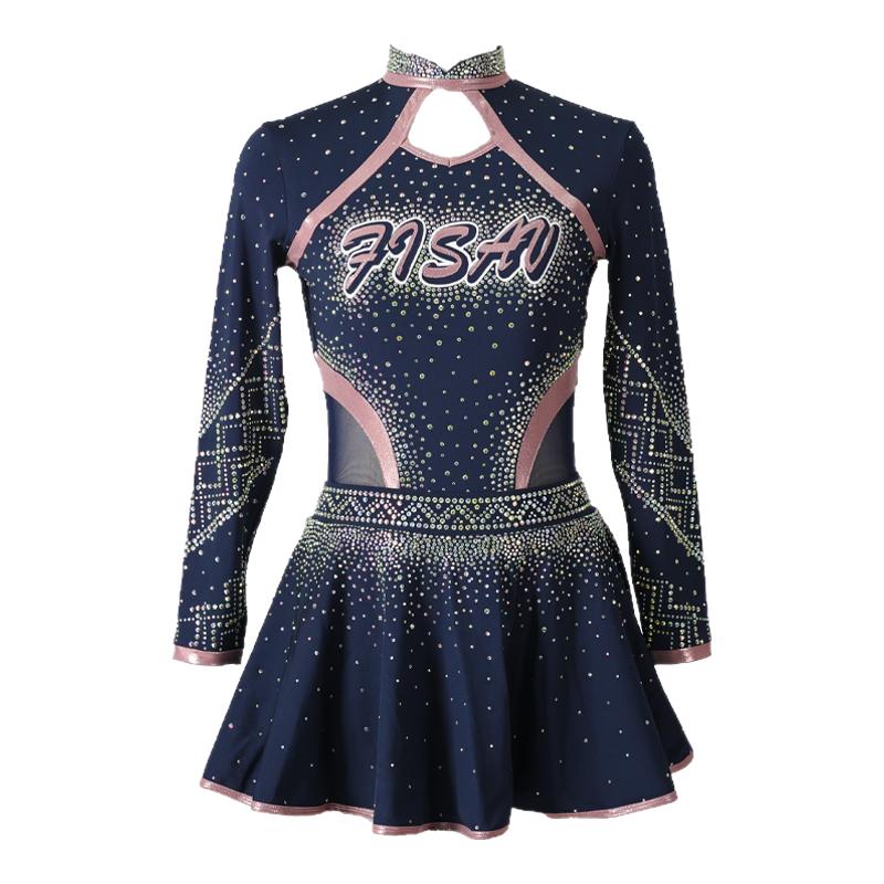 定制儿童啦啦操比赛服花球啦啦队演出服拉拉操训练服拉拉队表演服