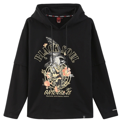 oniarai鬼洗20冬季印绣花假两件