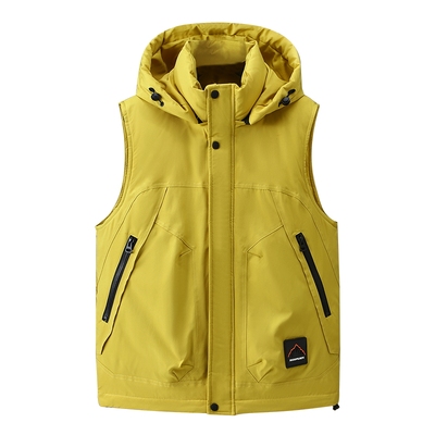 青少年羽绒棉马甲秋冬装马夹外套