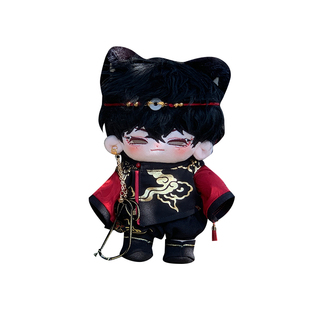 原创棉花娃娃20cm娃衣新版云涧鹤双色古风无属性玩偶衣服国风套装