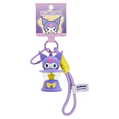 三丽鸥家族煤油小夜灯系列摆件钥匙扣库洛米凯蒂猫公仔发光挂件饰
