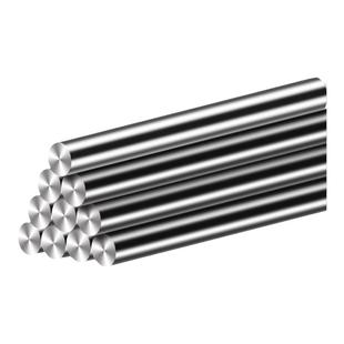 100-200mm长白钢棒高速钢圆棒白钢条圆车刀冲头冲针直棒棒料