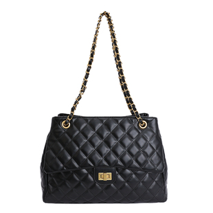 小香风气质腋下包2026新款车缝线链条信封包大容量单肩斜挎包