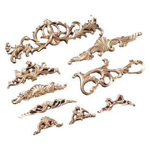 河乐维儿包邮复古浮雕镂空花纹边角硅胶模具欧式翻糖蛋糕围边模具