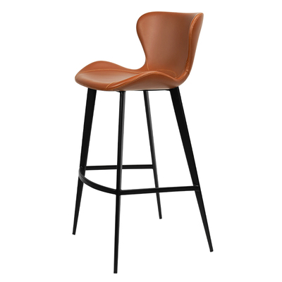 吧台椅白色奶油风高脚凳吧台凳轻奢家用高级酒吧高脚岛台椅7181