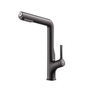 箭牌ARROW 伸缩按键抽拉洗菜盆龙头厨房水槽洗碗池冷热旋转水龙头