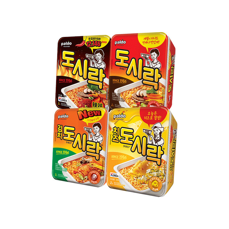 韩国八道免煮韩式碗面