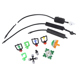 360度大棚吊挂微喷旋转喷雾化喷头框架微喷农用温室喷淋喷灌灌溉