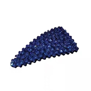 克莱因蓝刘海侧边夹时尚发夹后脑勺2025年新款韩式ＢＢ夹鸭嘴夹子