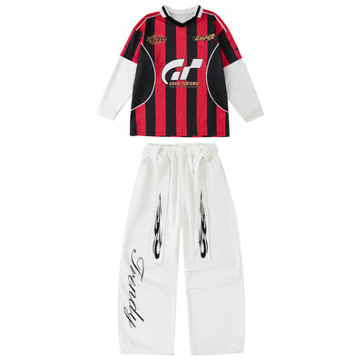 儿童酷帅嘻哈hiphop街舞元旦服装