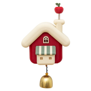 阿楹 立体可爱有趣马年冰箱贴高级创意圣诞树铃铛洞洞板磁吸门饰