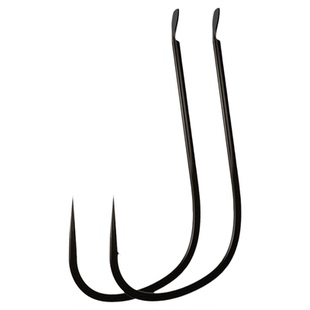 悍将加强黑袖有倒刺日本进口散装钩子袖钩罗非钩白条钩黑坑鲫鱼钩