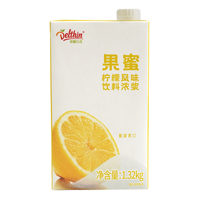 德馨珍选果蜜1.32kg饮料浓浆糖浆