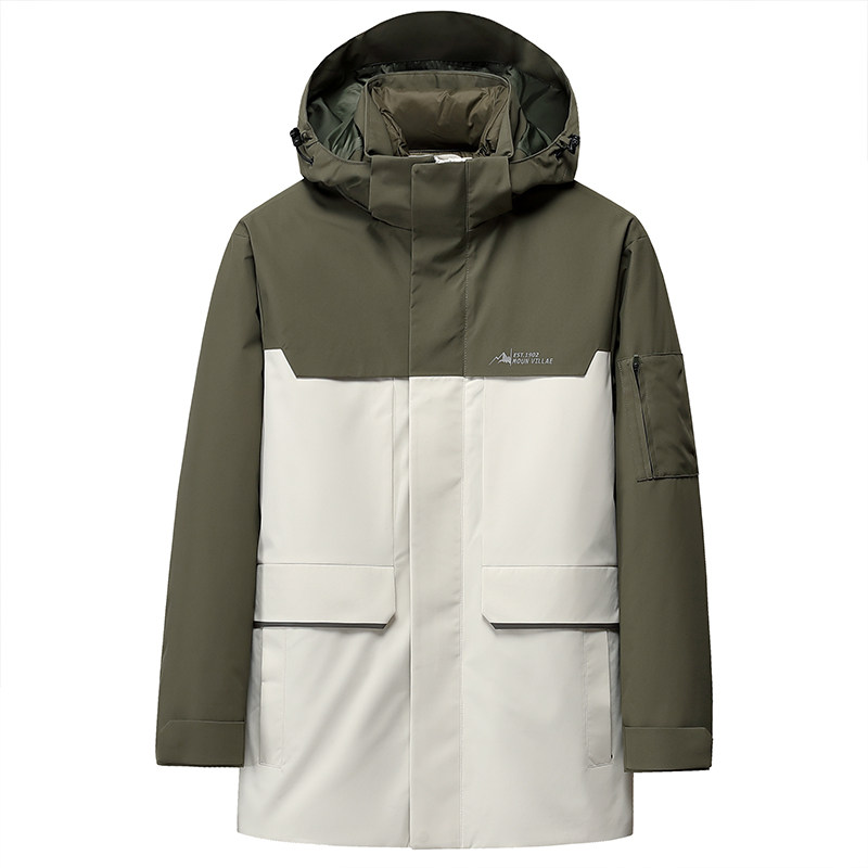 2026秋冬新款外套可拆连帽羽绒服