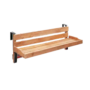 阳台栏杆挂桌创意休闲小吧台实木小户型可折叠家用护栏悬挂吧台桌