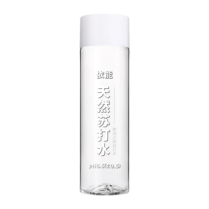 依能天然弱碱性苏打水无糖无气饮用水400ml*15瓶无人工添加瓶装