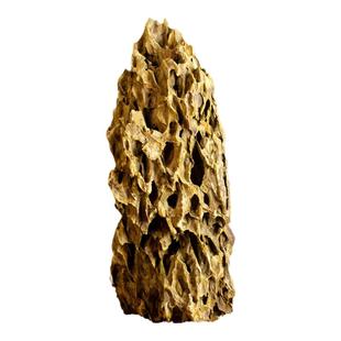 鱼缸造景大块松皮石山峰主石一物一拍水族装饰天然假山石水陆石头