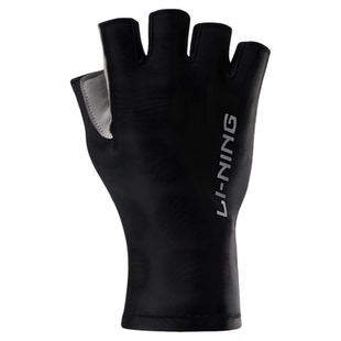 李宁骑行手套男半指专业公路自行车装备短指手套防滑耐磨透气吸汗
