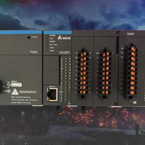 溢价-台达AS228T-A控制器，带电源AS-PS02，模块：
