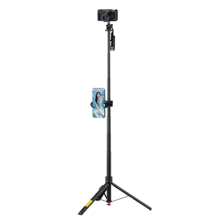 丢丢杆延长杆三脚架适用索尼ZV-1F微单相机支架便携旅游自拍支架延长杆三角架