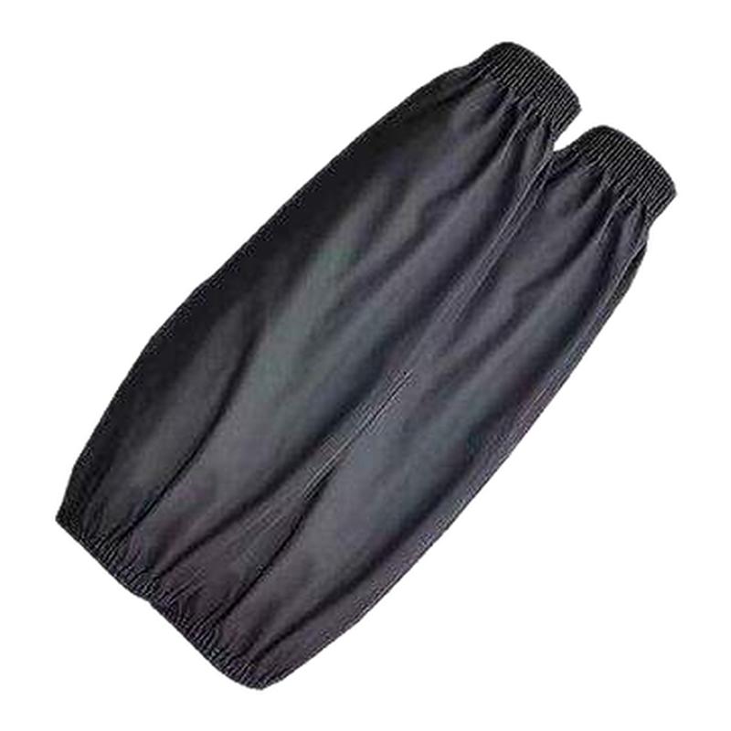 加长皮革防水防油袖套耐磨束口