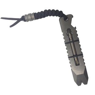 钛途TiTo钛合金撬棍多功能钛撬杠开瓶器户外EDC螺丝刀钛TC21指虎