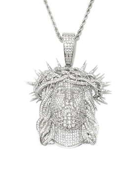 Mr.Bling满钻荆棘皇冠头像吊坠