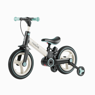 nadle儿童自行车二合一宝宝平衡车2岁脚踏车3滑行学步车折叠单车6