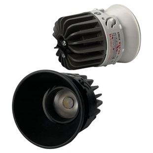 LED内胆灯头10W12瓦灯杯方形射灯筒灯光源吸顶式内胆豆胆灯灯芯